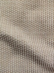 close up of a burlap