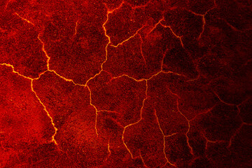 Molten Lava Texture Background.