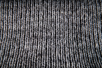 Macro scattata ad un cappello di lana.