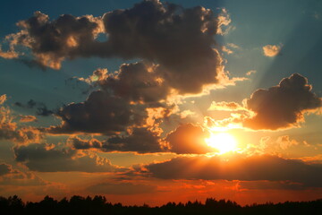 Sunset   Zachód słońca, suwalszczyzna. © Zbyszko