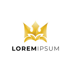 Crown King logo design