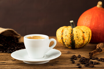 Coffee, Cappucino, Pumpkin, Autumn