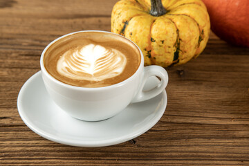 Coffee, Cappucino, Pumpkin, Autumn