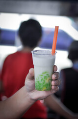 lod chong,  thai dessert or thai sweetmeat