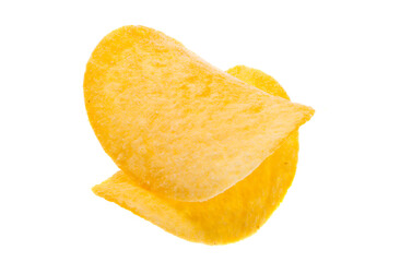 chips isolated on white background