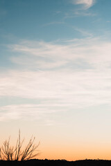 Atardeceres otoñales en el campo