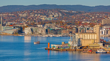 Oslo Fjord Cityscape Norway