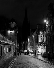 Fototapeta na wymiar Nacht in Edinburgh 