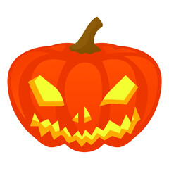 illustration of pumpkin helloween