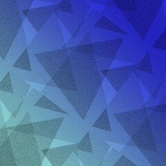abstract grained geometric background with triangles and gradient