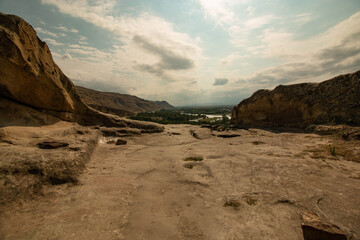 Obraz premium ancient buildings in the stone city