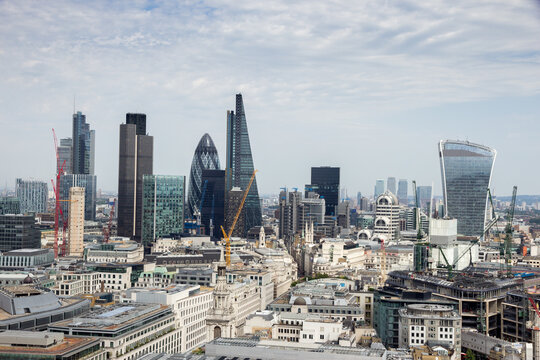 Skyline view of London, UK © VanderWolf Images