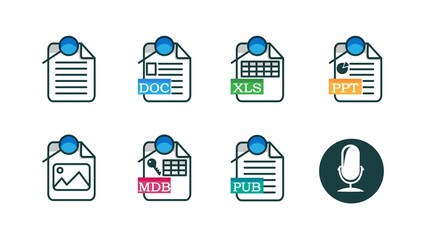 Web, Office Extention Icons