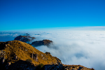 clouds and mountains one
