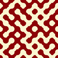 Abstract Geometric Pattern generative computational art illustration