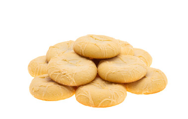 cookies with fruit filling isolated