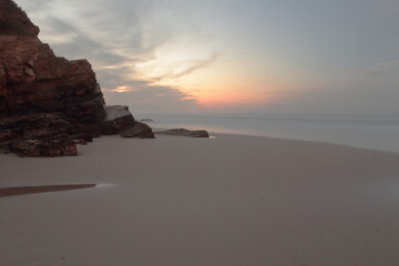 SUNSET IN GALICIAN COAST