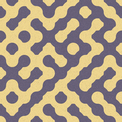 Fototapeta premium Abstract Geometric Pattern generative computational art illustration