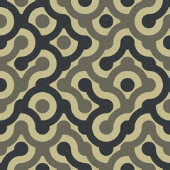 Obraz premium Abstract Geometric Pattern generative computational art illustration