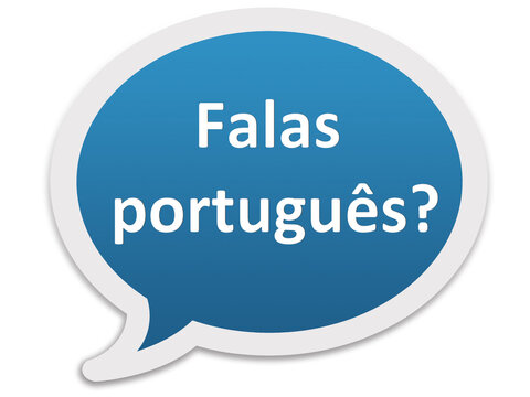 Bal&atilde;o de fala - falas portugu&ecirc;s