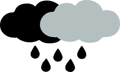 cloud icon isolated on background