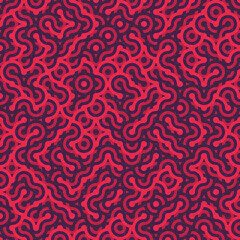 Abstract Geometric Pattern generative computational art illustration
