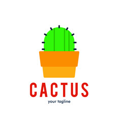 Cactus logo icon symbol design