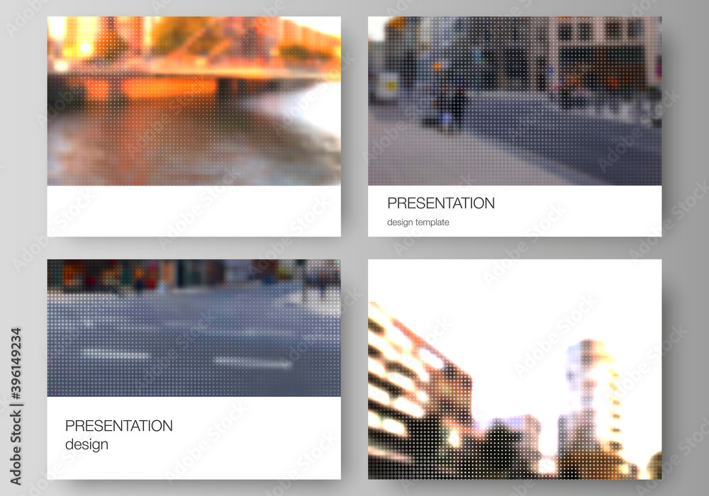 Aufkleber vector layout of the presentation slides design business templates, multipurpose template for presen