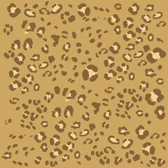 Leopard spotted texture Seamless pattern