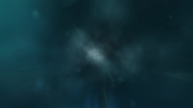 Hyper Speed Jump Into Another Nebula Clouds and star Systems Environment.