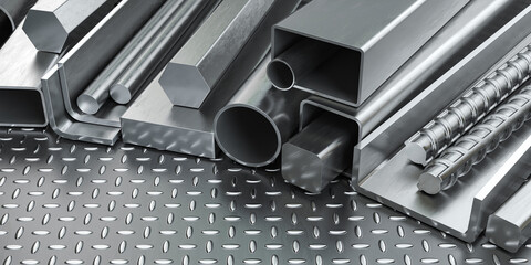 Rolled metal products. Different profiles and tubes .