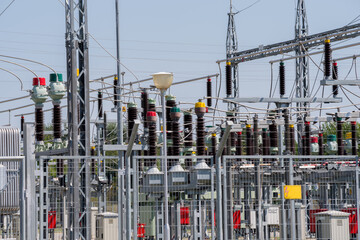 Equipment in an electrical sub station