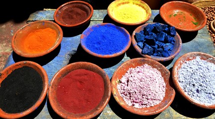 Natur Farben des Orients