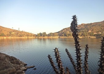 beauty of mount abu hill station,rajasthan,india
