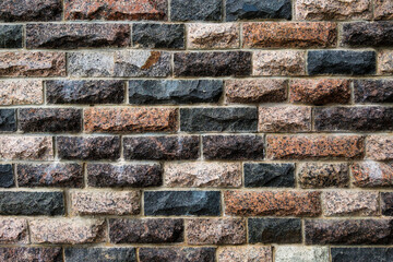 Brick wall with gradient for background usage.