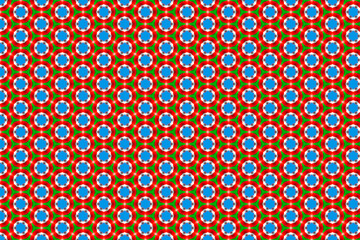 colorful lantern blue background