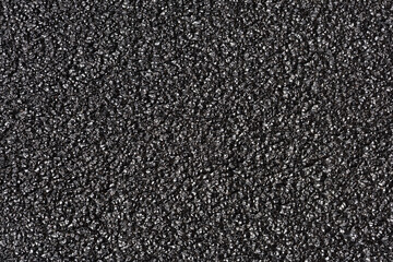 Black low-density polyethylene (LDPE) texture or background.