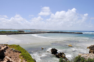 beach and sea