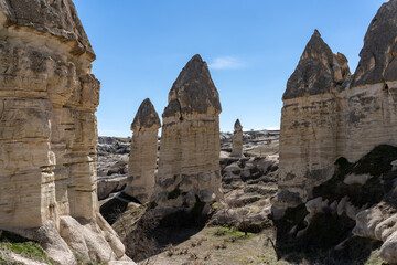 Sand stones in Cappadocia