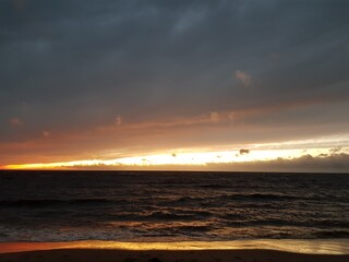 Sunset on Baltic beach - 2020 - 1