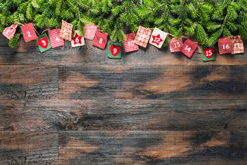 Advent calendar Christmas gifts decoration