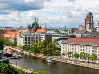 Obraz na płótnie Canvas view of downtown of Berlin, Germany