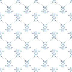Vector seamless pattern in minimalist style. Can be used for web, stationery, textile, wallpaper, scrapbook paper, cards, invitations and other.