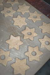 In der Weihnachtsbäckerei