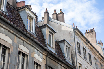 Fototapeta na wymiar Rue de Besançon