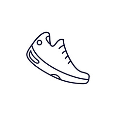 Shoes sport design vector, Fitness equipment icon concept, Creative Gym Symbol, Illustration