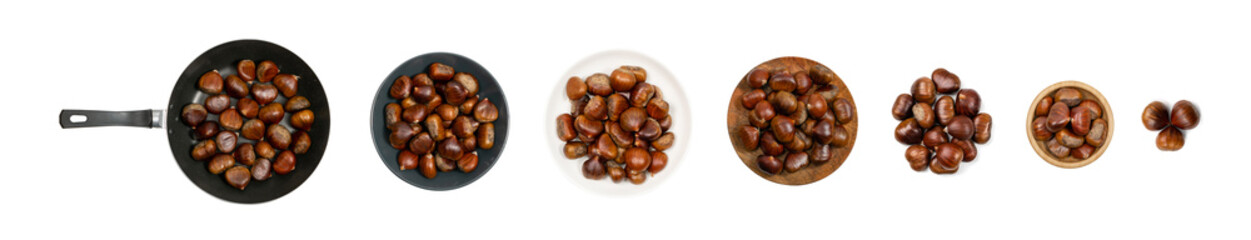 Edible Sweet Chestnuts, Healthy Autumn and Christmas Food