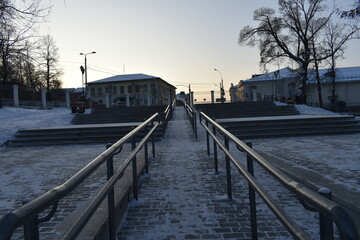 bridge over the river