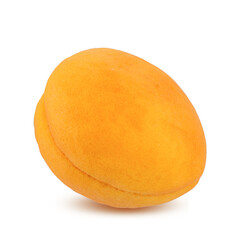 Apricot isolated on white background with clipping path