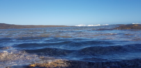 Infinite natural pool in the ocean - Guarapari, Espírito Santo, ES.
